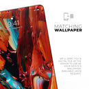 Blurred Abstract Flow V1 - Full Body Skin Decal for the Apple iPad Pro 12.9", 11", 10.5", 9.7", Air or Mini (All Models Available)