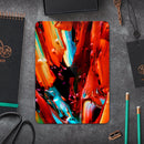 Blurred Abstract Flow V1 - Full Body Skin Decal for the Apple iPad Pro 12.9", 11", 10.5", 9.7", Air or Mini (All Models Available)