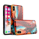 Blurred Abstract Flow V1 - iPhone X Swappable Hybrid Case