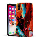 Blurred Abstract Flow V1 - iPhone X Swappable Hybrid Case