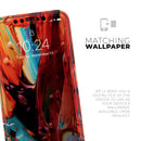 Blurred Abstract Flow V1  - Protective Skin Wrap & Decal – Compatible with iPhone SE to iPhone 17 Pro Max (All Models)