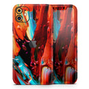Blurred Abstract Flow V1  - Protective Skin Wrap & Decal – Compatible with iPhone SE to iPhone 17 Pro Max (All Models)