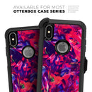 Blurred Abstract Flow V20 - Skin Kit for the iPhone OtterBox Cases