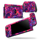 Blurred Abstract Flow V20 - Skin Wrap Decal for Nintendo Switch Lite Console & Dock - 3DS XL - 2DS - Pro - DSi - Wii - Joy-Con Gaming Controller