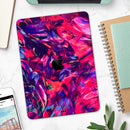 Blurred Abstract Flow V20 - Full Body Skin Decal for the Apple iPad Pro 12.9", 11", 10.5", 9.7", Air or Mini (All Models Available)