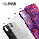 Blurred Abstract Flow V20 - iPhone X Swappable Hybrid Case