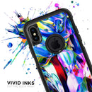 Blurred Abstract Flow V21 - Skin Kit for the iPhone OtterBox Cases