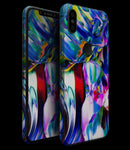 Blurred Abstract Flow V21 - iPhone XS MAX, XS/X, 8/8+, 7/7+, 5/5S/SE Skin-Kit (All iPhones Available)