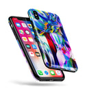 Blurred Abstract Flow V21 - iPhone X Swappable Hybrid Case