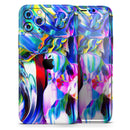 Blurred Abstract Flow V21  - Protective Skin Wrap & Decal – Compatible with iPhone SE to iPhone 17 Pro Max (All Models)