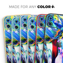 Blurred Abstract Flow V21  - Protective Skin Wrap & Decal – Compatible with iPhone SE to iPhone 17 Pro Max (All Models)
