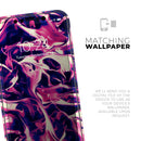 Blurred Abstract Flow V22  - Protective Skin Wrap & Decal – Compatible with iPhone SE to iPhone 17 Pro Max (All Models)