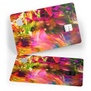 Blurred Abstract Flow V23 - Premium Protective Decal Skin-Kit for the Apple Credit Card