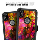 Blurred Abstract Flow V23 - Skin Kit for the iPhone OtterBox Cases