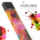 Blurred Abstract Flow V23 - Premium Decal Protective Skin-Wrap Sticker compatible with the Juul Labs vaping device