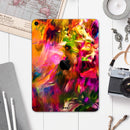 Blurred Abstract Flow V23 - Full Body Skin Decal for the Apple iPad Pro 12.9", 11", 10.5", 9.7", Air or Mini (All Models Available)