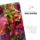 Blurred Abstract Flow V23 - Full Body Skin Decal for the Apple iPad Pro 12.9", 11", 10.5", 9.7", Air or Mini (All Models Available)