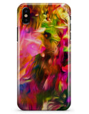 Blurred Abstract Flow V23 - iPhone X Clipit Case