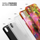 Blurred Abstract Flow V23 - iPhone X Swappable Hybrid Case
