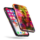 Blurred Abstract Flow V23 - iPhone X Swappable Hybrid Case