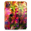 Blurred Abstract Flow V23  - Protective Skin Wrap & Decal – Compatible with iPhone SE to iPhone 17 Pro Max (All Models)
