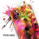 Blurred Abstract Flow V23  - Protective Skin Wrap & Decal – Compatible with iPhone SE to iPhone 17 Pro Max (All Models)