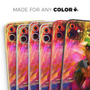 Blurred Abstract Flow V23  - Protective Skin Wrap & Decal – Compatible with iPhone SE to iPhone 17 Pro Max (All Models)