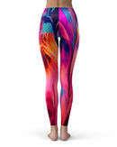 Blurred Abstract Flow V24 - All Over Print Womens Leggings / Yoga or Workout Pants