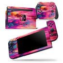Blurred Abstract Flow V24 - Skin Wrap Decal for Nintendo Switch Lite Console & Dock - 3DS XL - 2DS - Pro - DSi - Wii - Joy-Con Gaming Controller