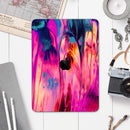 Blurred Abstract Flow V24 - Full Body Skin Decal for the Apple iPad Pro 12.9", 11", 10.5", 9.7", Air or Mini (All Models Available)