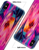 Blurred Abstract Flow V24 - iPhone X Clipit Case
