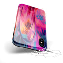 Blurred Abstract Flow V24 - iPhone X Swappable Hybrid Case