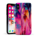 Blurred Abstract Flow V24 - iPhone X Swappable Hybrid Case