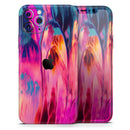 Blurred Abstract Flow V24  - Protective Skin Wrap & Decal – Compatible with iPhone SE to iPhone 17 Pro Max (All Models)