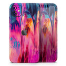 Blurred Abstract Flow V24  - Protective Skin Wrap & Decal – Compatible with iPhone SE to iPhone 17 Pro Max (All Models)