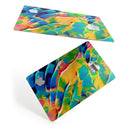 Blurred Abstract Flow V25 - Premium Protective Decal Skin-Kit for the Apple Credit Card