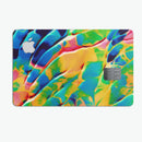 Blurred Abstract Flow V25 - Premium Protective Decal Skin-Kit for the Apple Credit Card