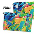 Blurred Abstract Flow V25 - Premium Protective Decal Skin-Kit for the Apple Credit Card