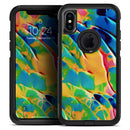 Blurred Abstract Flow V25 - Skin Kit for the iPhone OtterBox Cases