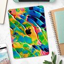 Blurred Abstract Flow V25 - Full Body Skin Decal for the Apple iPad Pro 12.9", 11", 10.5", 9.7", Air or Mini (All Models Available)