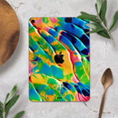 Blurred Abstract Flow V25 - Full Body Skin Decal for the Apple iPad Pro 12.9", 11", 10.5", 9.7", Air or Mini (All Models Available)