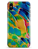 Blurred Abstract Flow V25 - iPhone X Clipit Case