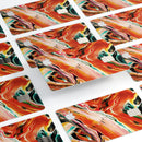 Blurred Abstract Flow V26 - Premium Protective Decal Skin-Kit for the Apple Credit Card