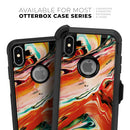 Blurred Abstract Flow V26 - Skin Kit for the iPhone OtterBox Cases