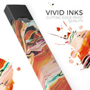 Blurred Abstract Flow V26 - Premium Decal Protective Skin-Wrap Sticker compatible with the Juul Labs vaping device