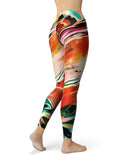 Blurred Abstract Flow V26 - All Over Print Womens Leggings / Yoga or Workout Pants