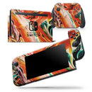 Blurred Abstract Flow V26 - Skin Wrap Decal for Nintendo Switch Lite Console & Dock - 3DS XL - 2DS - Pro - DSi - Wii - Joy-Con Gaming Controller