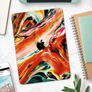 Blurred Abstract Flow V26 - Full Body Skin Decal for the Apple iPad Pro 12.9", 11", 10.5", 9.7", Air or Mini (All Models Available)