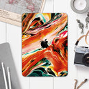 Blurred Abstract Flow V26 - Full Body Skin Decal for the Apple iPad Pro 12.9", 11", 10.5", 9.7", Air or Mini (All Models Available)