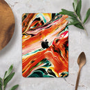 Blurred Abstract Flow V26 - Full Body Skin Decal for the Apple iPad Pro 12.9", 11", 10.5", 9.7", Air or Mini (All Models Available)